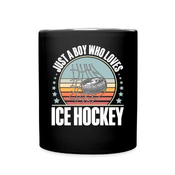 Eishockey Hockey sur glace - Mug uni - noir - Devant