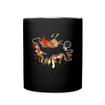 Volleyball - Full Colour Mug - black - Front