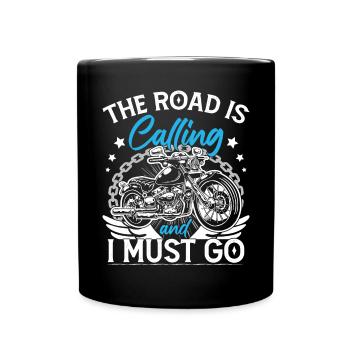Motorcycle Lover Motorbike Rider - Full Colour Mug - black - Front