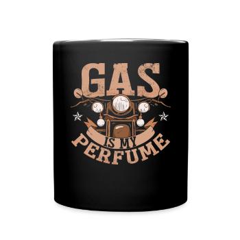 Le gaz est mon parfum - Mug uni - noir - Devant