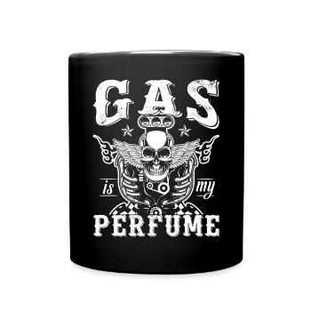 Le gaz est mon parfum - Mug uni - noir - Devant