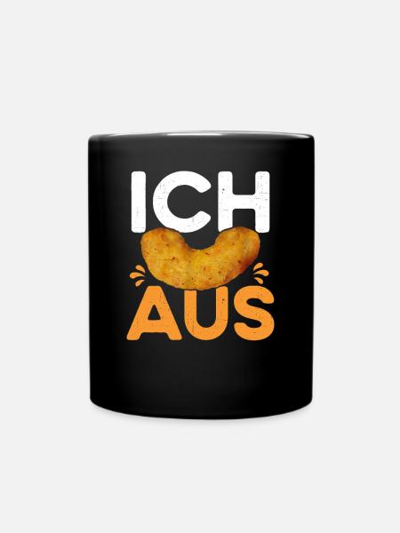Ich Flip aus - Tasse einfarbig - Schwarz