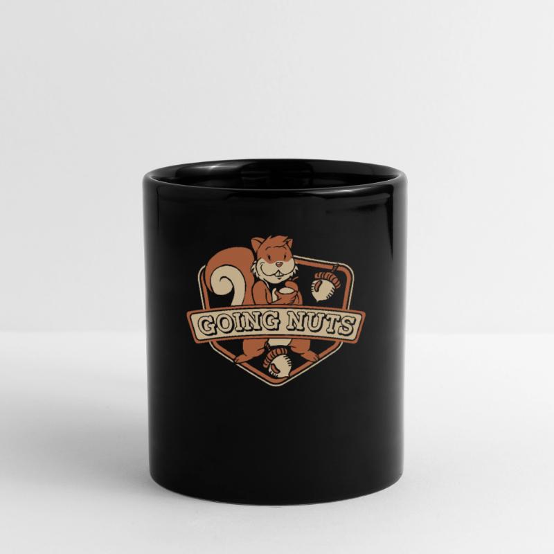 Going Nuts Squirrel Fox Squirrel Grey Squirrel Full Colour Mug