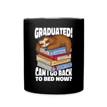 Retour à l’école Premier jour de classe de paresseux de l’école - Mug uni - noir - Devant