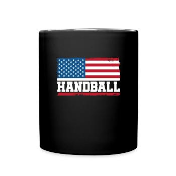 Handball - Full Colour Mug - black - Front