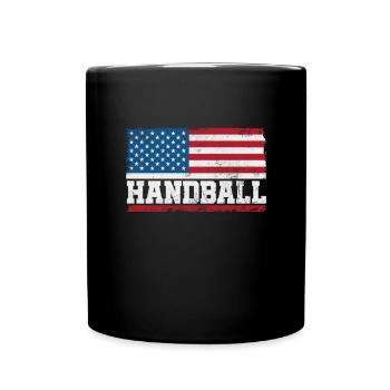 Handball Handball Player Handball Player Sports Gift - Full Colour Mug - black - Front