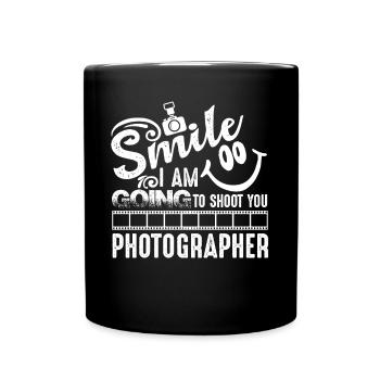 Photographer Photographer Going To Shoot You - Full Colour Mug - black - Front