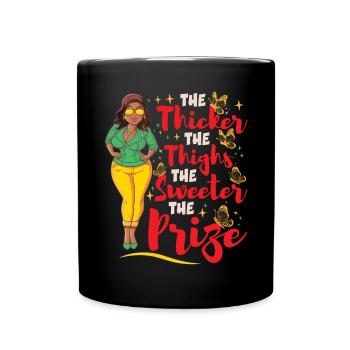 Women Black History Juneteenth Freedom Day - Full Colour Mug - black - Front