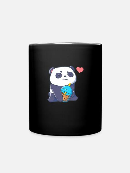Bubble Tea - Tasse einfarbig - Schwarz