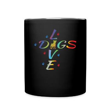 Accessoires pour chiens Terrier Propriétaires de chiens - Mug uni - noir - Devant