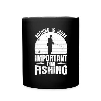 Angler Motivation - Full Colour Mug - black - Front