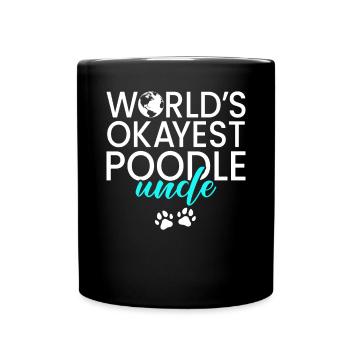 Cadeaux Caniche - Mug uni - noir - Devant