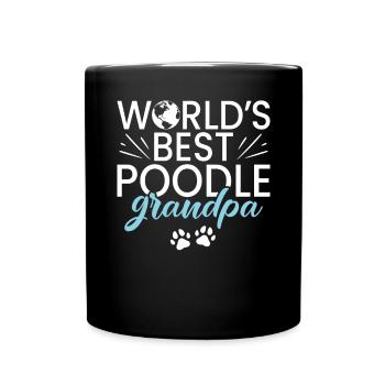 Cadeaux pour caniches - Mug uni - noir - Devant
