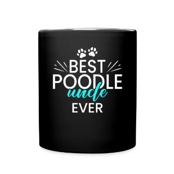 Cadeaux Caniche - Mug uni - noir - Devant