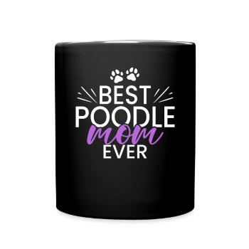 Cadeaux pour caniches - Mug uni - noir - Devant