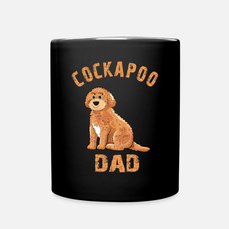 Cockapoo Dad - Full Colour Mug - black