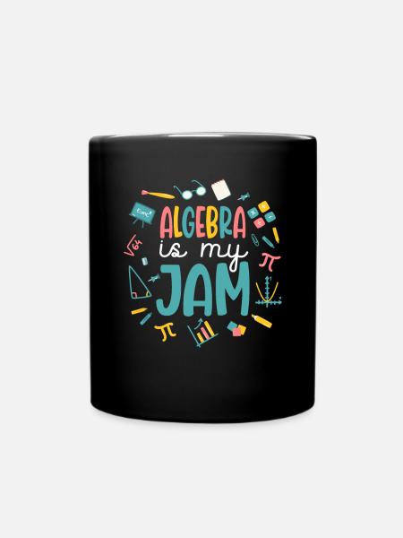 Algebra ist mein Ding - Tasse einfarbig - Schwarz