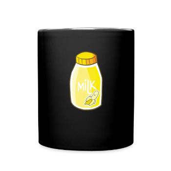Banana Fruit Lover Funny Bananas - Full Colour Mug - black - Front