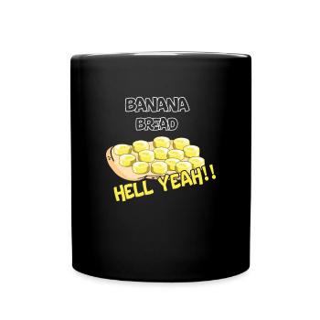 Banana Fruit Lover Funny Bananas - Full Colour Mug - black - Front