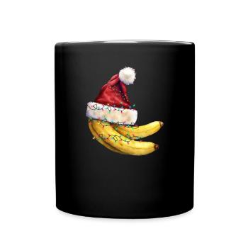 Banana Fruit Lover Funny Bananas - Full Colour Mug - black - Front