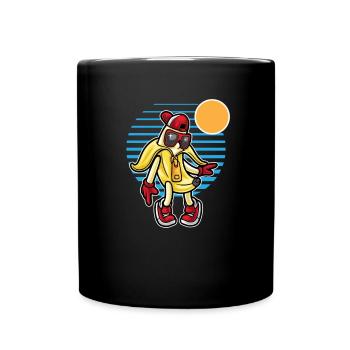 Banana Fruit Lover Funny Bananas - Full Colour Mug - black - Front