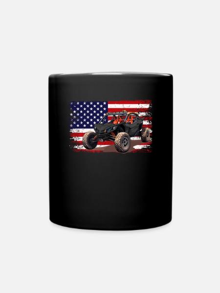 UTV SXS Racing - Tasse einfarbig - Schwarz