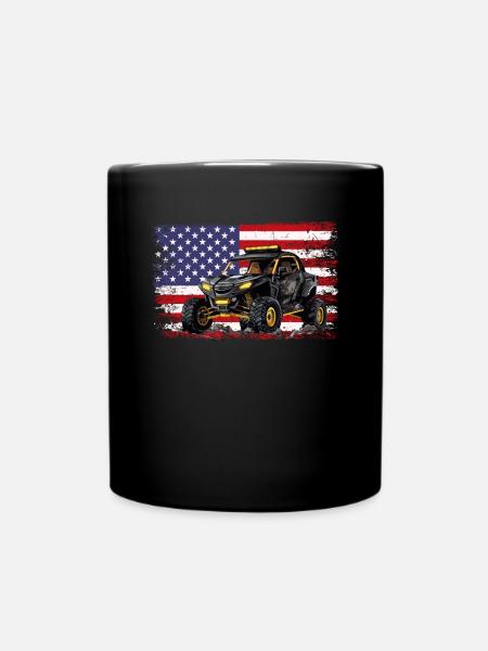 UTV SXS Racing - Tasse einfarbig - Schwarz