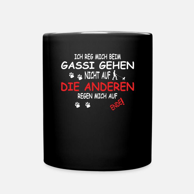 Hundezubehör Terrier Hundebesitzer - Tasse einfarbig - Schwarz