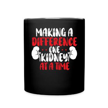 Néphrologie Infirmière Emploi médical Médecine Soins infirmiers - Mug uni - noir - Devant