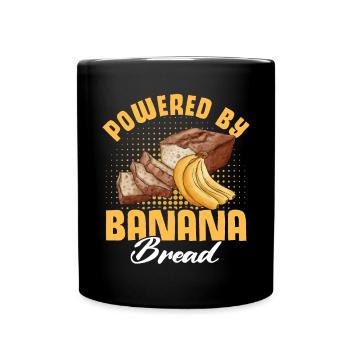 Drôle de vêtements de cuisson au pain aux bananes - Mug uni - noir - Devant