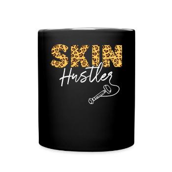 Soins de la peau de l’esthéticienne mignonne - Mug uni - noir - Devant