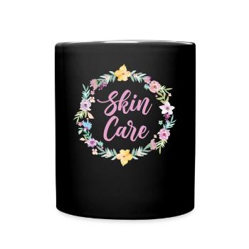 Cute Esthetician Skincare - Tasse einfarbig - Schwarz - Vorne
