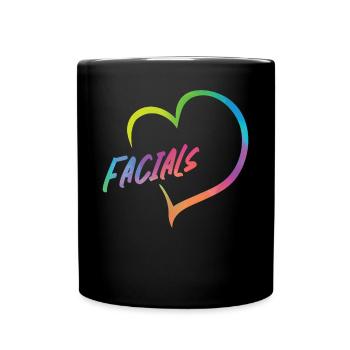 Cute Esthetician Skincare - Tasse einfarbig - Schwarz - Vorne