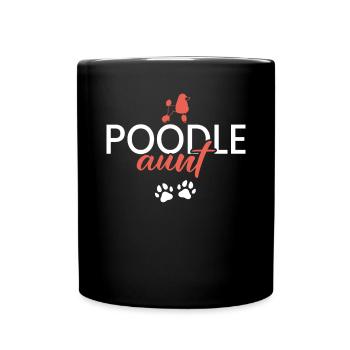 Cadeaux Caniche - Mug uni - noir - Devant