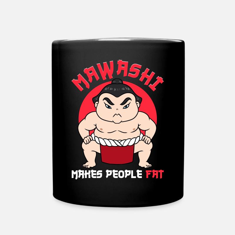 Sumo-Ringer Sumo-Ringen - Tasse einfarbig - Schwarz