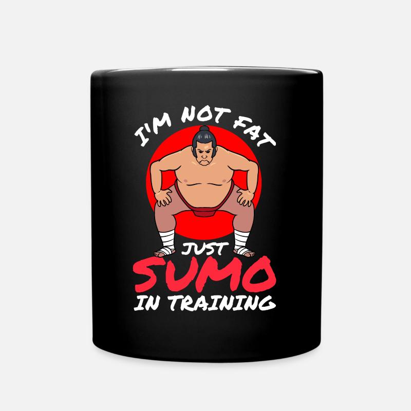 Sumo-Ringer Sumo-Ringen - Tasse einfarbig - Schwarz