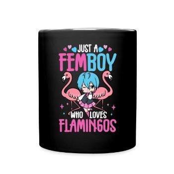 Cross Dressing - Tasse einfarbig - Schwarz - Vorne
