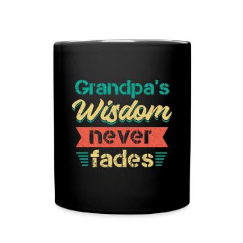 Meilleur grand-père de tous les temps Grand-père - Mug uni - noir - Devant