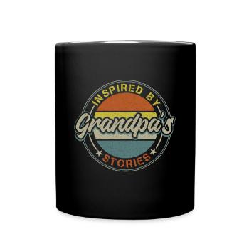 Meilleur grand-père de tous les temps, grand-père, Gramps, - Mug uni - noir - Devant