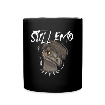 Emo Boy Emo Girl Emu Bird Emocore Punk Ästhetik - Tasse einfarbig - Schwarz - Vorne