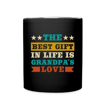 Meilleur grand-père de tous les temps Grandpa Gramps - Mug uni - noir - Devant