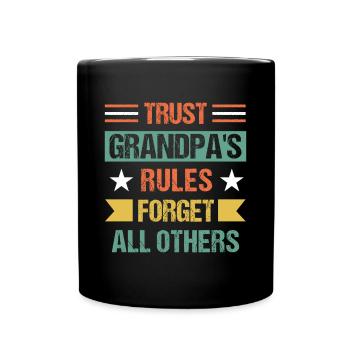 Meilleur grand-père de tous les temps Grandpa Gramps - Mug uni - noir - Devant