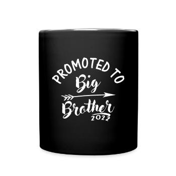 Promu à Big Brother 2022 Enfants Garçons Frères et sœurs À - Mug uni - noir - Devant
