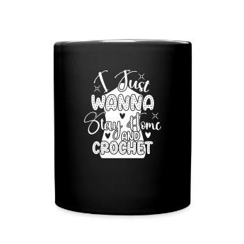 Crocheteur Drôle Crochet Citation Crochet Crochet - Mug uni - noir - Devant