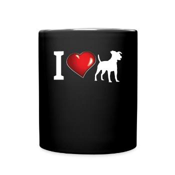 Accessoires pour chiens Terrier Propriétaires de chiens - Mug uni - noir - Devant