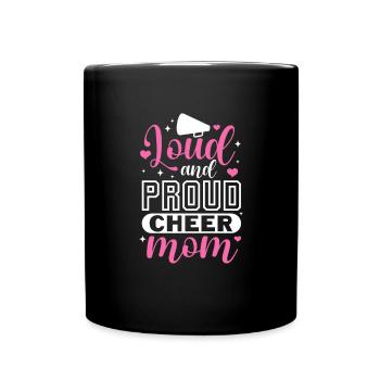 Cheerleader - Tasse einfarbig - Schwarz - Vorne