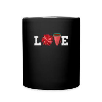 Cheerleader Cheerleading Sport Gymnastics Gift - Mug uni - noir - Devant