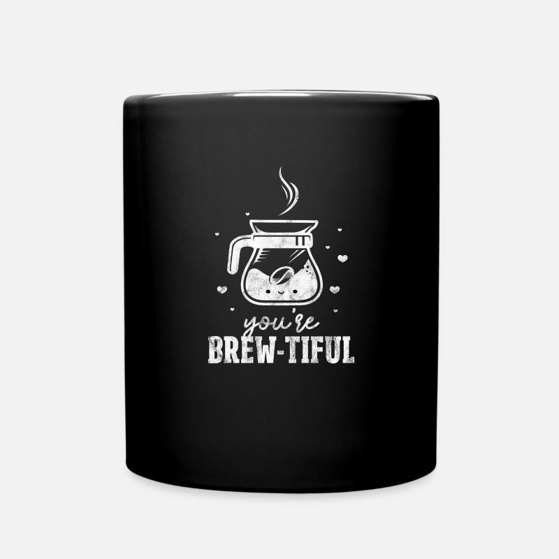 Coffee - Full Colour Mug - black