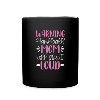 Handball Handball Joueur Handball Joueur de handball Cadeau sportif - Mug uni - noir - Devant