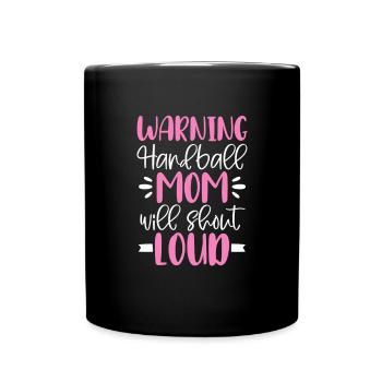 Handball - Full Colour Mug - black - Front